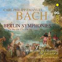 Bach, C.P.E.: Berlin Symphonies Wq 174, 175, 178-181